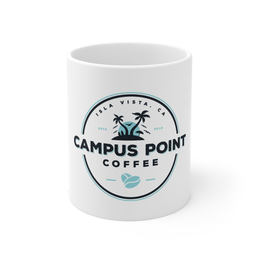 Your New Favorite Mug, Coffee Mug, Mug, white mug, logo mug, campus point coffee mug